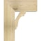 Ekena Millwork Olympic Block Rough Sawn Bracket, Douglas Fir, 6"W x 18"D x 22"H BKT06X18X22OLY05RDF - alternate 4